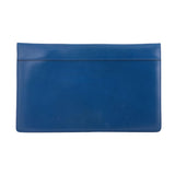 CÉLINE Paris Leather Suede Diamond Clutch Bag Blue Ladies
