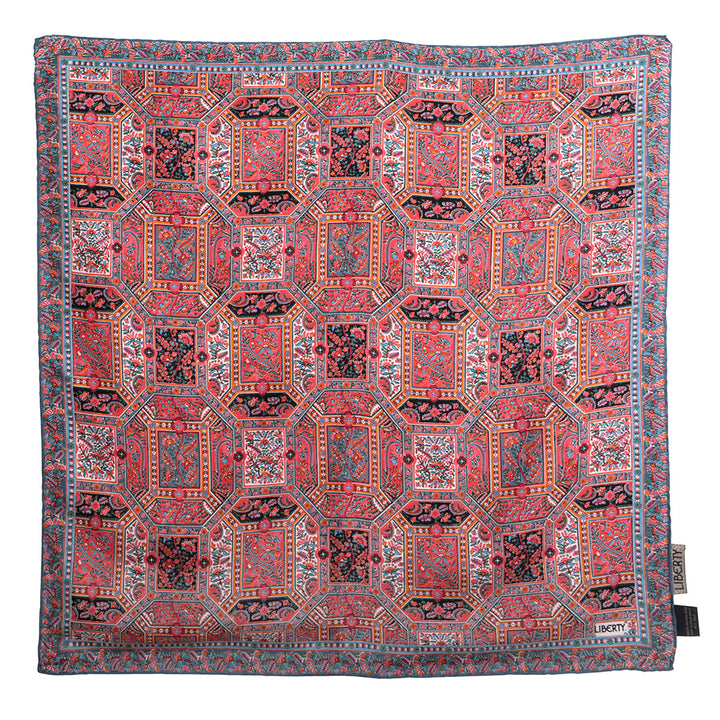 LIBERTY OF LONDON MEDIUM PAISLEY MOTIF SILK SCARF 70x70 cm LADIES