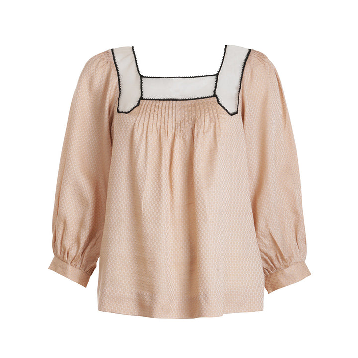 3.1 PHILLIP LIM SILK LONG SLEEVE TOP SIZE US 4 UK 8 S SMALL LADIES