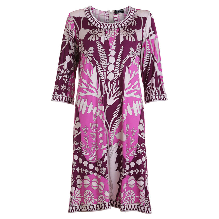 Averardo Bessi Silk Dress Pucci Inspired Amazing Print US 8 I 42 D 36 Ladies