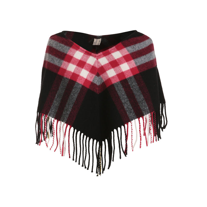Burberry Cashmere Merino Wool Poncho One Size Fits A Little Girl from 12 month to 7 years old Children