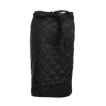 DRIES VAN NOTEN QUILTED WRAP SKIRT IN BLACK SIZE 38 S SMALL LADIES