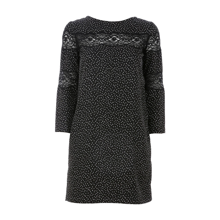 SANDRO LACE INSERT DRESS LADIES Size 1 SMALL LADIES