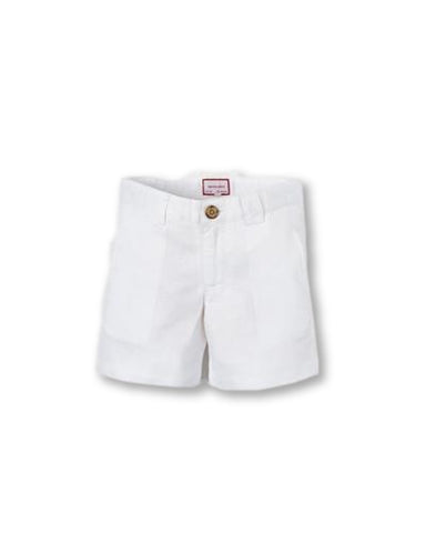 NECK & NECK KIDS Boys Children White Linen Bermuda Shorts 8-9 years 4 years Children