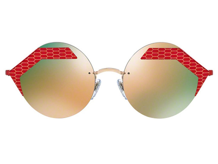 BVLGARI 6089 2029/4Z Serpenteyes Red Metallic Sunglasses ladies