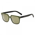 CHRISTIAN DIOR Green Homme 220s 0200s Matte Rubber Aviator Wired New Sunglasses MEN