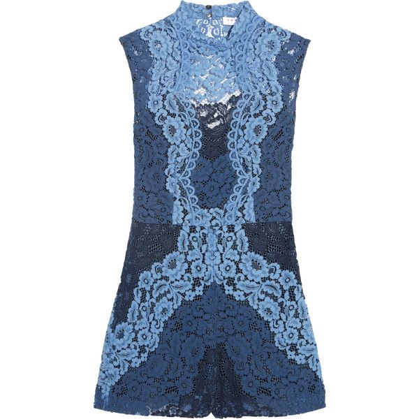 SANDRO Paris Palace Patchwork Lace Romper Playsuit Size 2 M medium lad –  Afashionistastore
