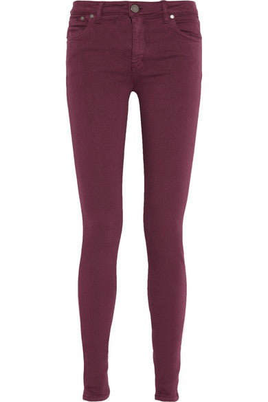 Victoria Beckham Power Skinny Denim mid-rise jeans pants trousers Ladies