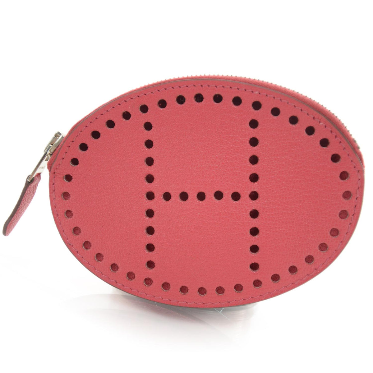 Hermès HERMES Chevre Mysore Evelyne Coin Purse Rose Tyrien ladies