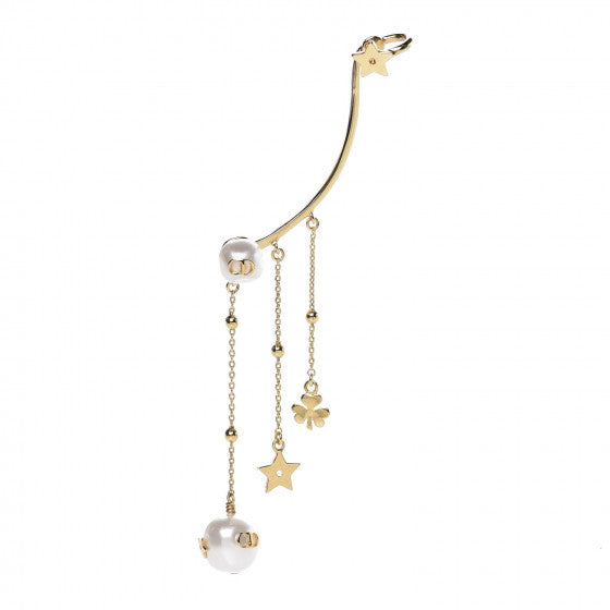 Christian Dior Limited Edition Faux Pearl Perles de Désir Ear Jewelry Cuff ladies