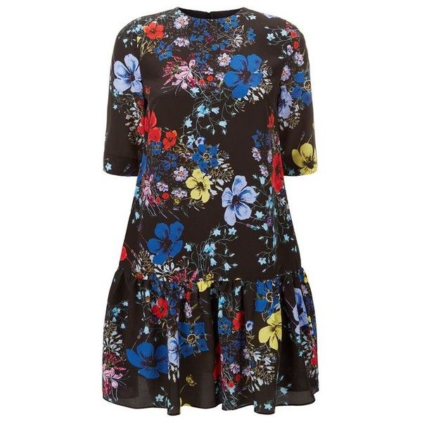 £1,228.61 ERDEM RUNAWAY FLORAL PRINT Emmie DRESS SIZE UK 10 US 6 IT 42 ladies