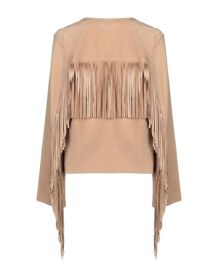 ENES SUEDE LEATHER FRINGED JACKET Ladies