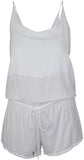 MIKOH White Takaroa Romper Playsuit Size 2 M Medium ladies