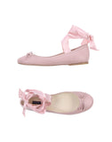 Ralph Lauren Collection Leather Ballet Flats In Pink Size US 8.5 UK 5.5 EU 38.5 ladies