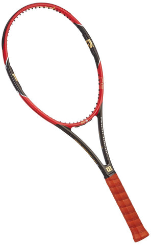 Wilson S W/O Pro Staff 97 S Tennis Racquet Red/Metallic Black