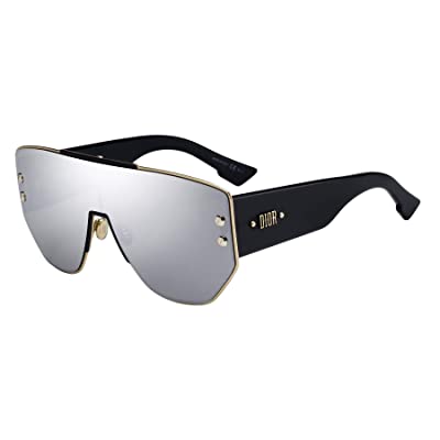 RARE Genuine CHRISTIAN DIOR ADDICT 1 Gold Black Shield Mirror Sunglasses RHL 0T ladies