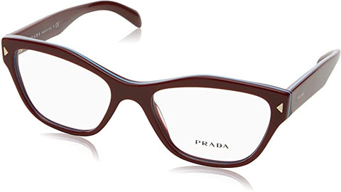 PRADA VPR 27S BURGUNDY Prescription Glasses Eyeglasses Frames ladies