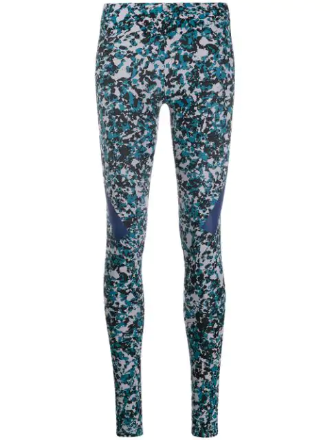 STELLA MCCARTNEY For ADIDAS Alphaskin 360 printed Climachill stretch legging 2XS ladies