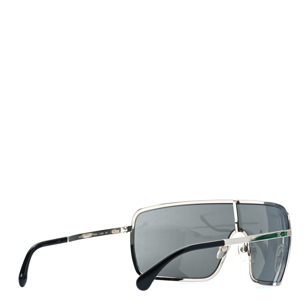 CHANEL Hologram Runway Metal Shield Runway Sunglasses 71213 ladies