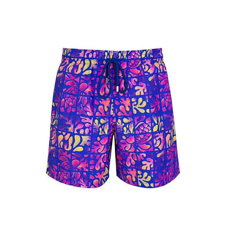 Vilebrequin Vilebrequin Purple Turtle Swim Shorts Size 12 years children