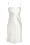 Jovovich Hawk Silk Ecru Slip Mini Dress Size US 0 XXS ladies