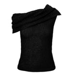 Roland Mouret RUNAWAY Agard Knit Wool Blend Off The Shoulder Top Size XS ladies