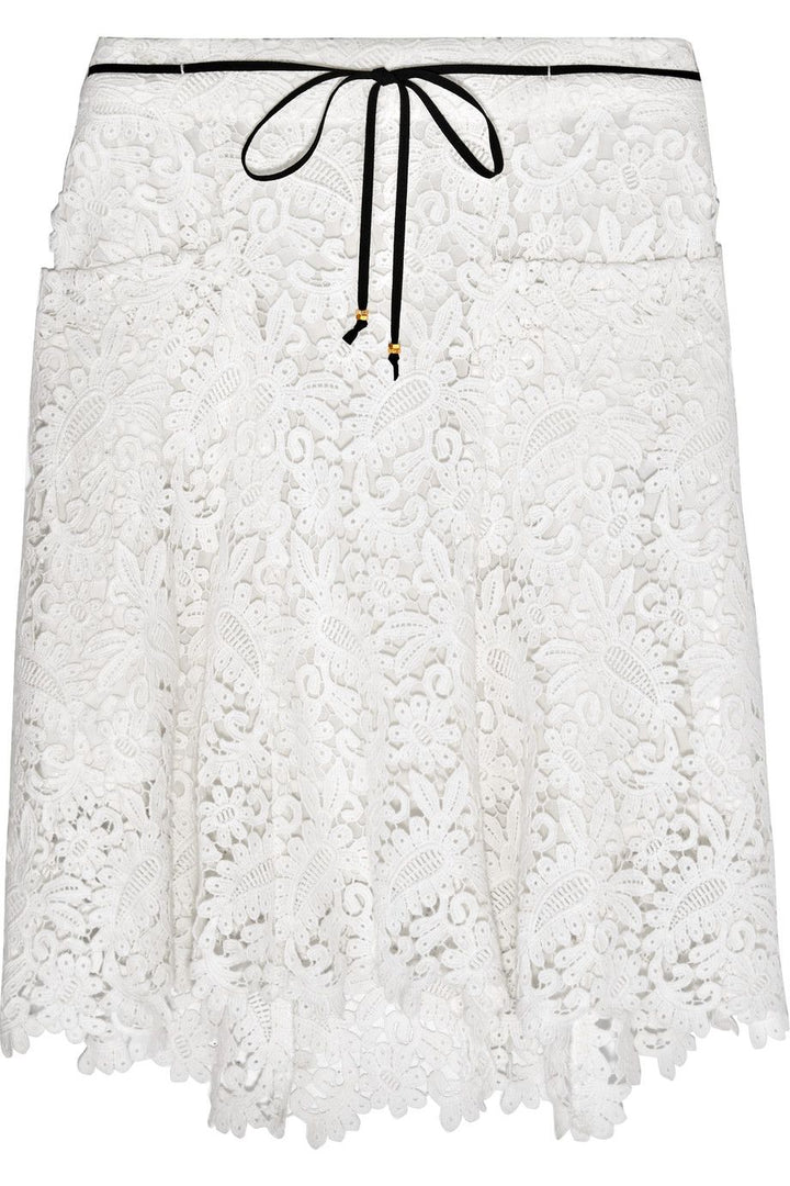 Maje Joelle Cotton-guipure Lace Skirt Size F 38 UK 10 US 6 ladies