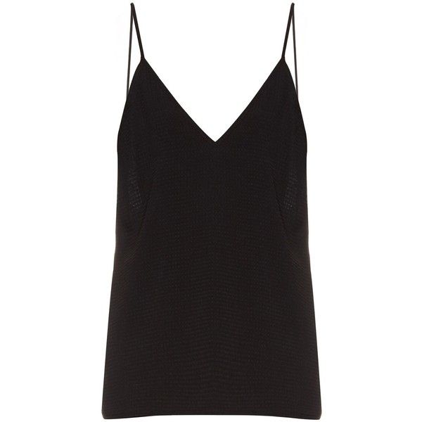 Black Spandex V neck Tank TOP Size XS ladies