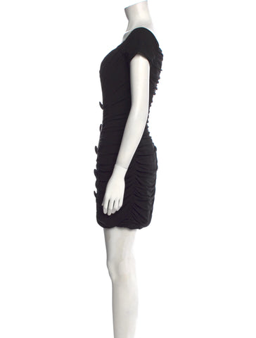 Balmain Off The Shoulder Draped Two Tone Dress Emily in Paris F 44 US Afashionistastore Balmain Off The Shoulder Draped Two Tone Dress Emily in Paris F 44 US Afashionistastore