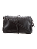Bottega Veneta Black Intrecciato Shoulder Bag Messanger Bag Handbag Ladies