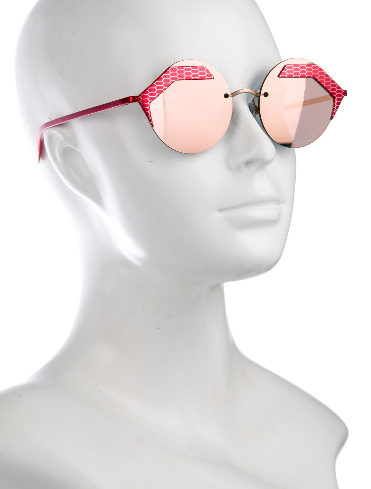 BVLGARI 6089 2029/4Z Serpenteyes Red Metallic Sunglasses ladies