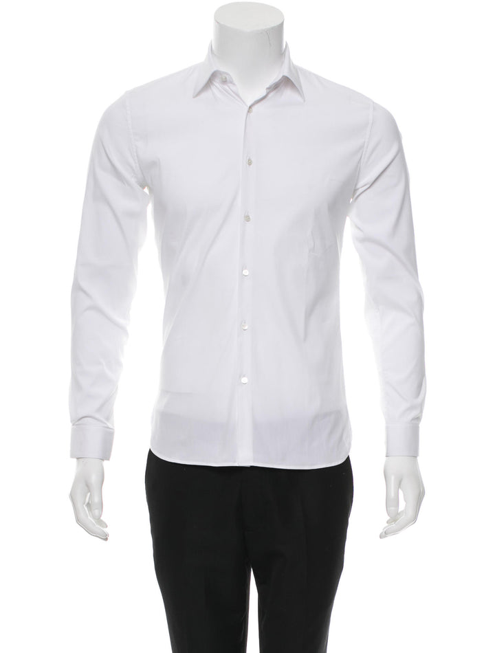 BURBERRY LONDON LONG SLEEVE BUTTON-UP SHIRT SIZE 15 1/2" 38 MENS