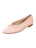CHANEL CC CAP-TOE FLATS SHOES IN PINK SIZE 40 1/2 LADIES