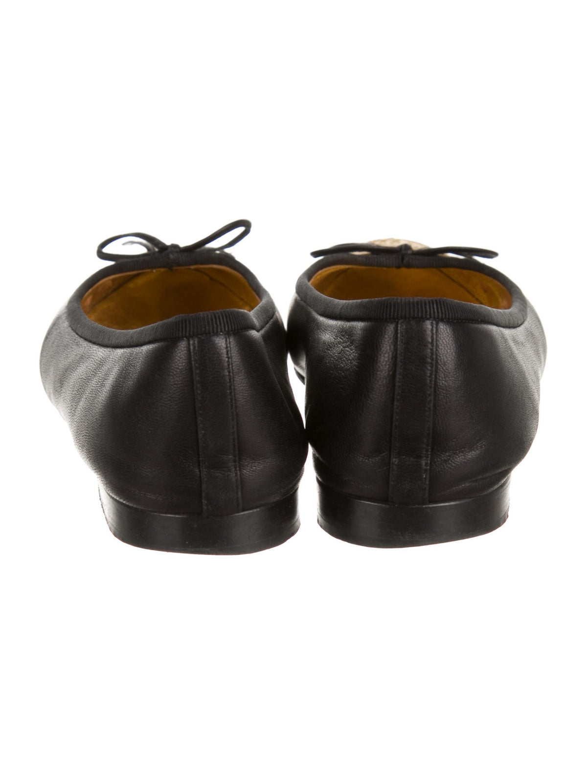 CHANEL LIMITED EDITION CC SUEDE NAVY FLATS SHOES LADIES