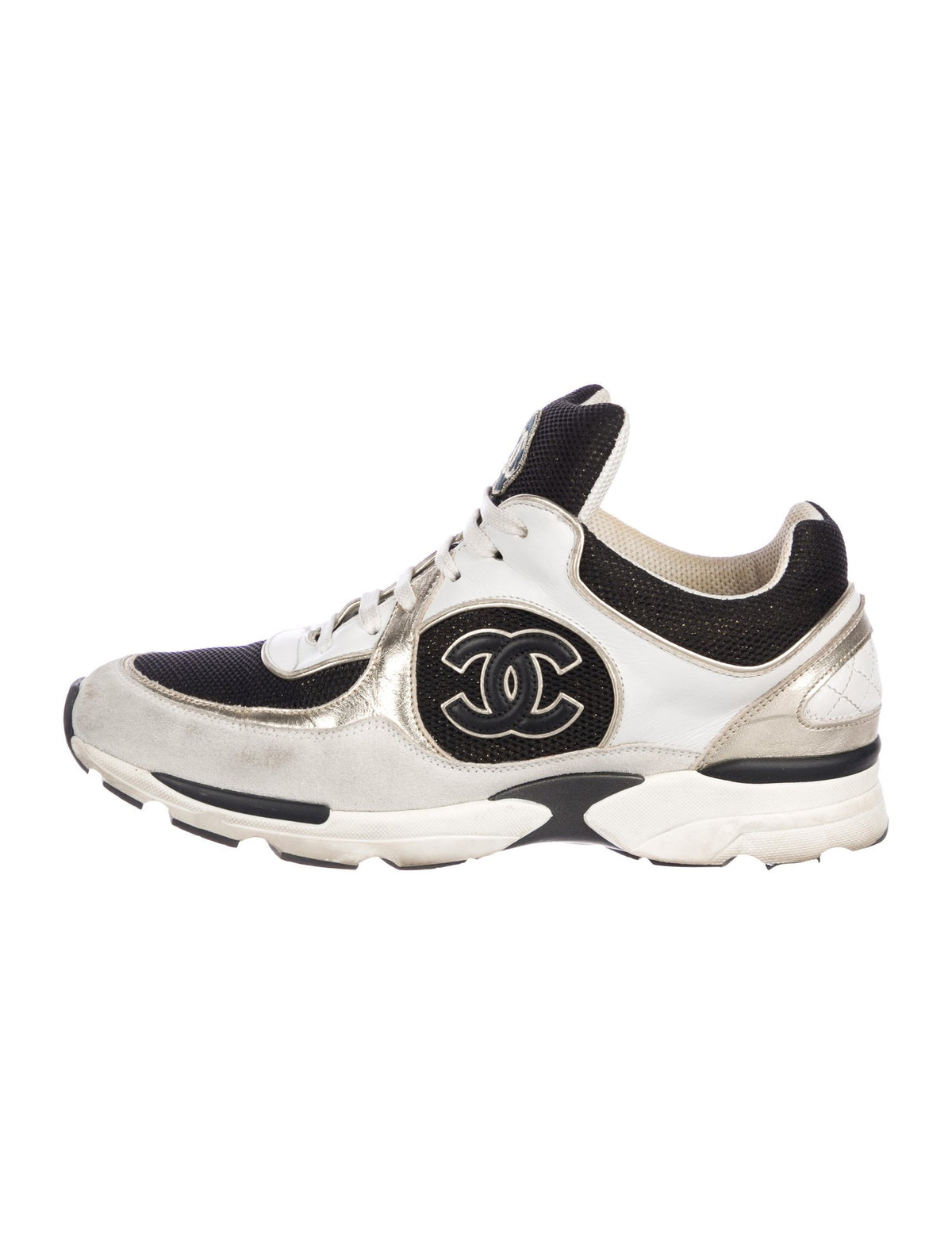 CHANEL CC Low-Top Sneakers Trainers Shoes  Ladies