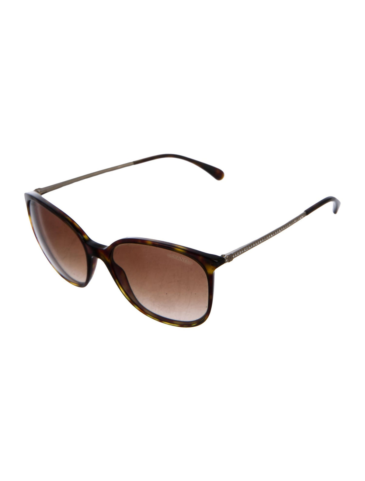 Chanel Tortoise 5291-b C.714/S5 Crystals Sunglasses ladies