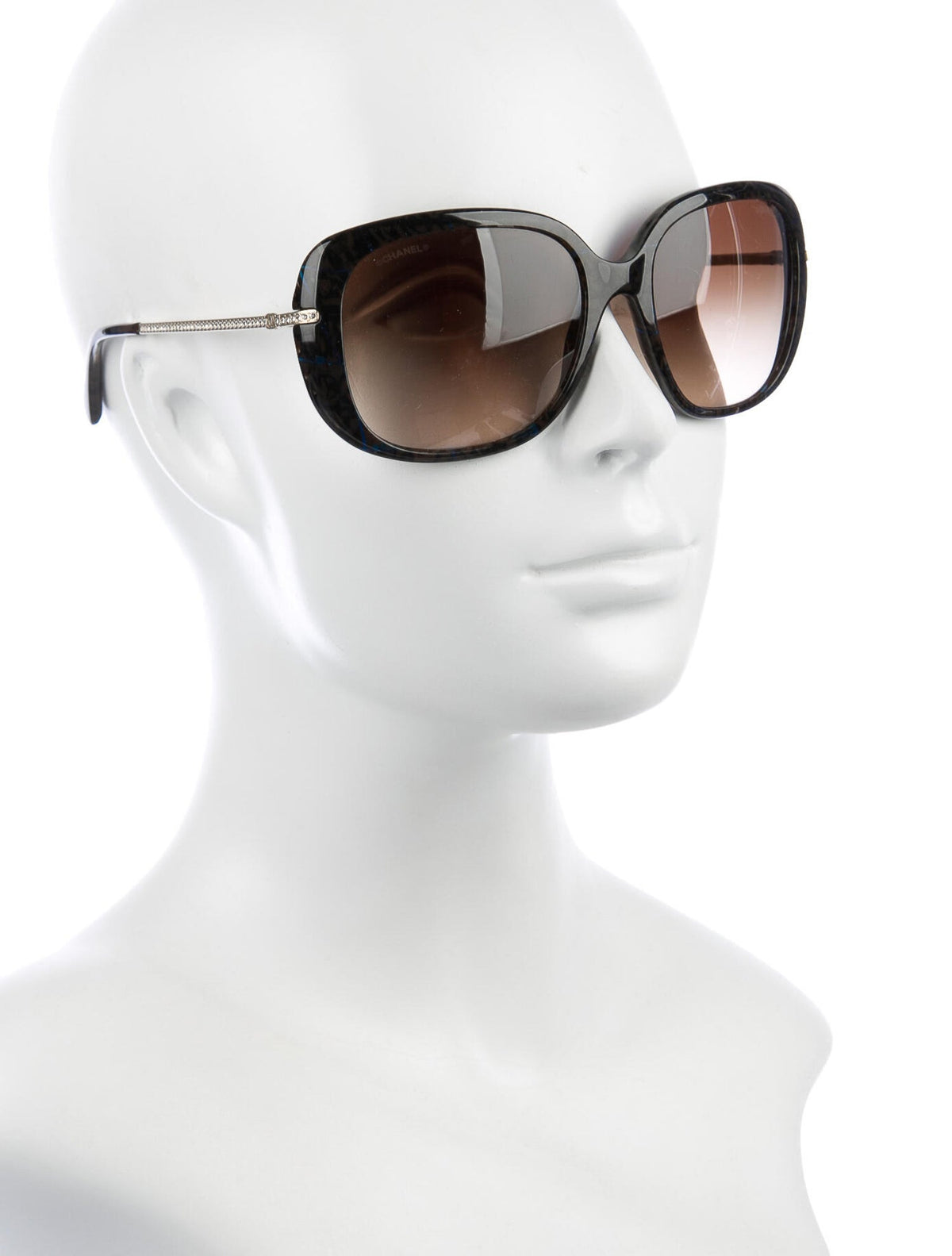 CHANEL Tortoise Bijou Limited 5292 B A C.714/s5 Swarovski Crystals Sunglasses ladies