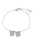 Dior Christian Dior Iconic Silver Dice Charm Bracelet Rare 13.8 grams ladies
