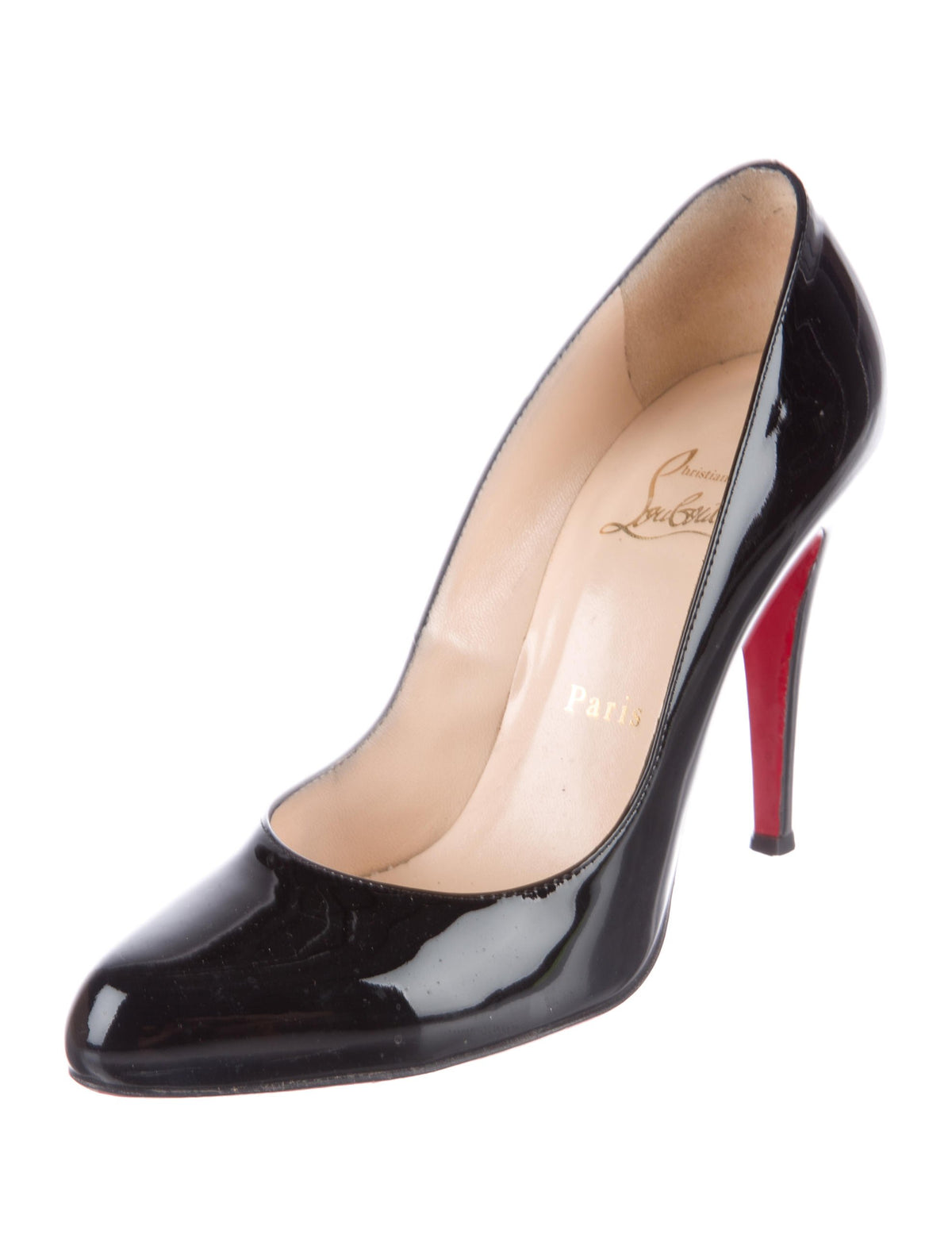 Christian Louboutin Decollete 868 Shoes Pumps Size 37 1/2 UK 4 1/2 US 7 1/2 Ladies