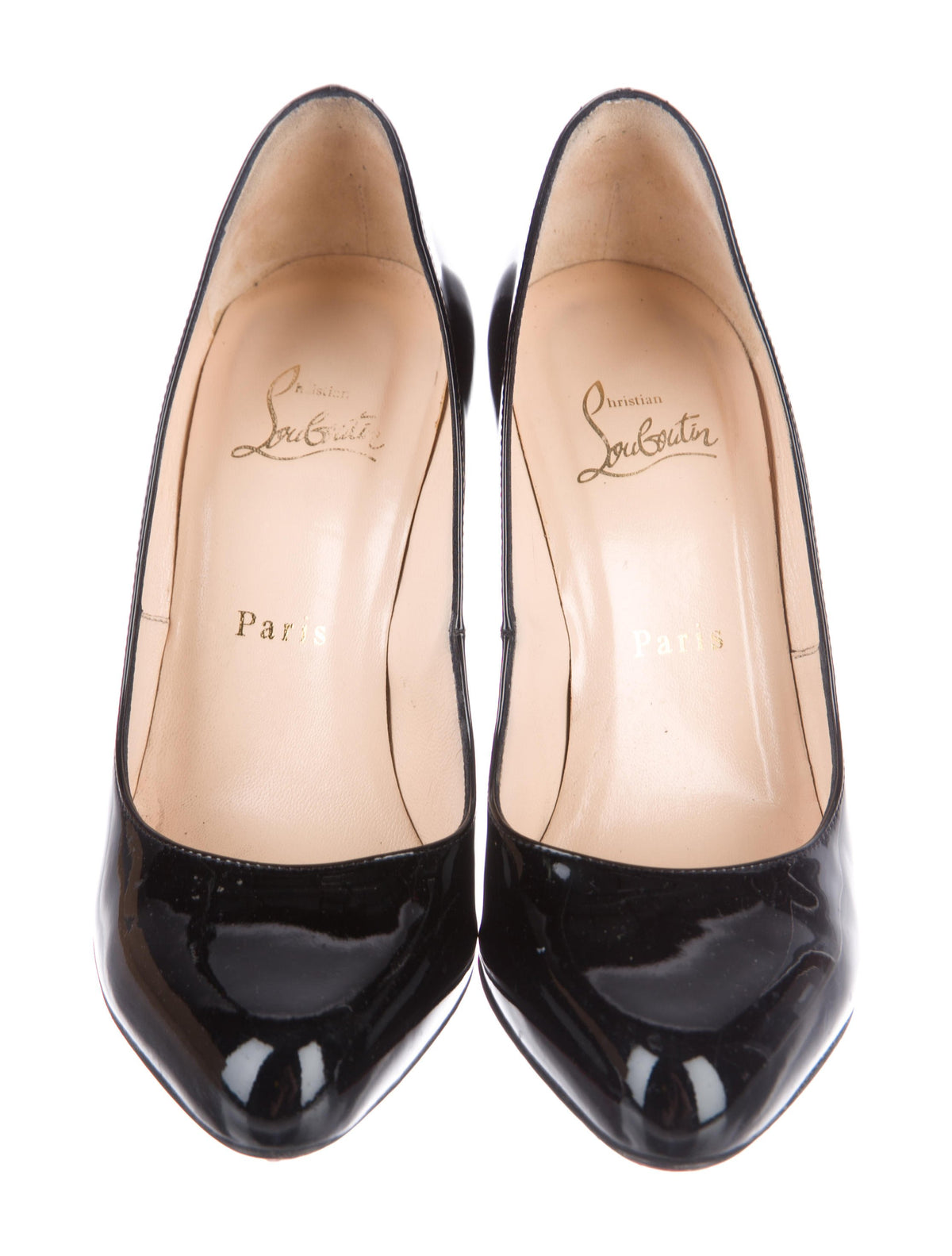 Christian Louboutin Decollete 868 Shoes Pumps Size 37 1/2 UK 4 1/2 US 7 1/2 Ladies