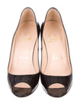 Christian Louboutin peep-toe pumps Shoes 36 1/2 US 6.5 Ladies