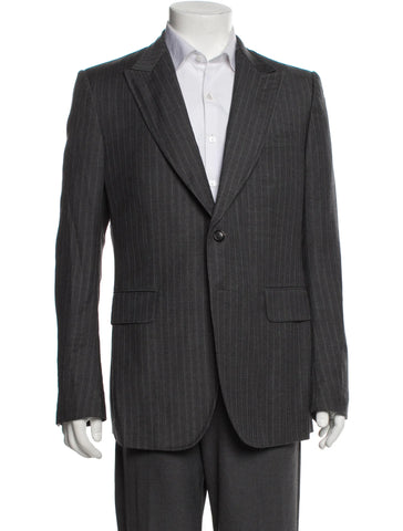GUCCI Striped Blazer Men's Suit Jacket Blazer Medium M men