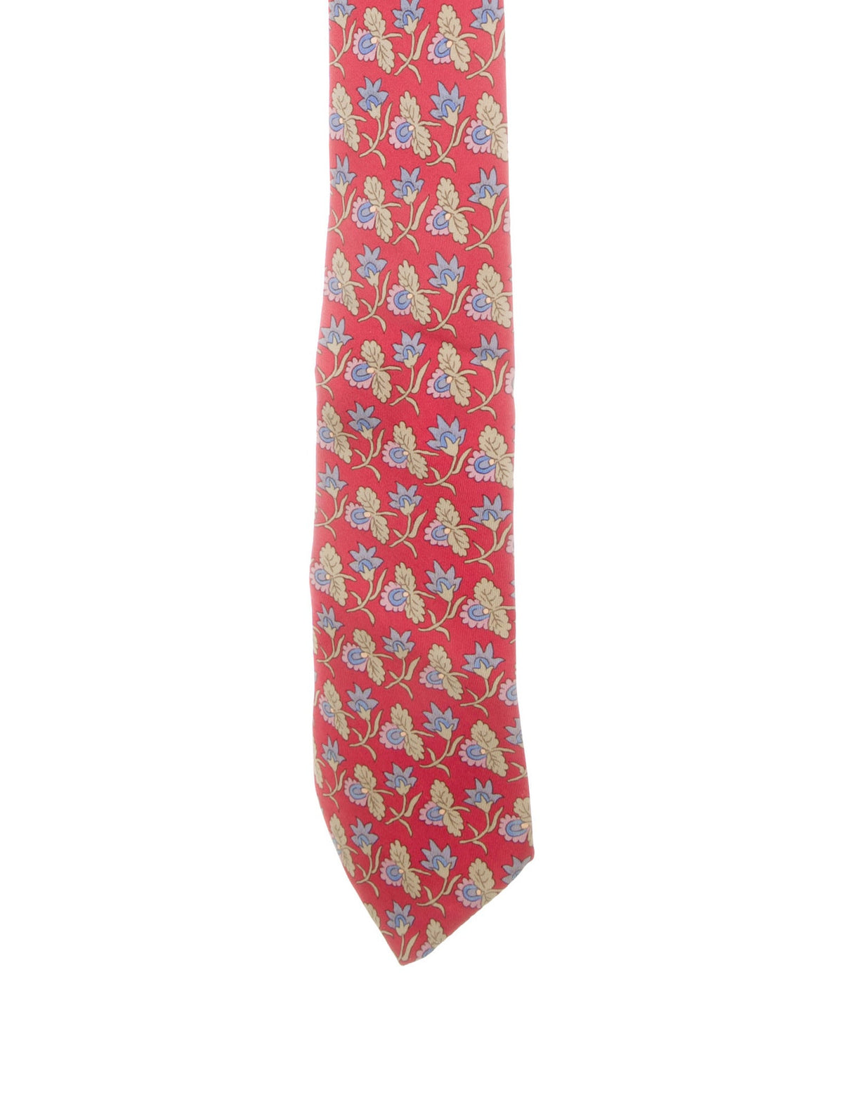 Hermès HERMES Paris Silk FLORAL Print Tie 7259 MA 100% AUTHENTIC Men