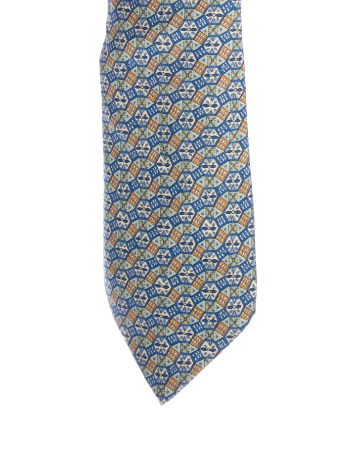 Hermès HERMES Paris Tie 7740 OA Accessories Men's Print Tie men