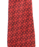 Hermès HERMES Paris Tie Red Equestrian Silk Tie 7809 FA Made in France men