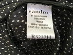 SANDRO LACE INSERT DRESS LADIES Size 1 SMALL LADIES