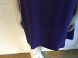 Lisa Perry Silk Cady Swing Dress Size 6 UK 10 M Medium LADIES