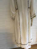 ISABEL MARANT Voile Clayne Embroid Silk Dress Size F 38 M Medium Ladies
