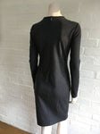 Max Mara Fagotto Wool Colorblock Dress 40 UK 10 US 6 Ladies