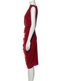 LANVIN 10 years Collection Runaway Iconic Red Dress SZ S small ladies